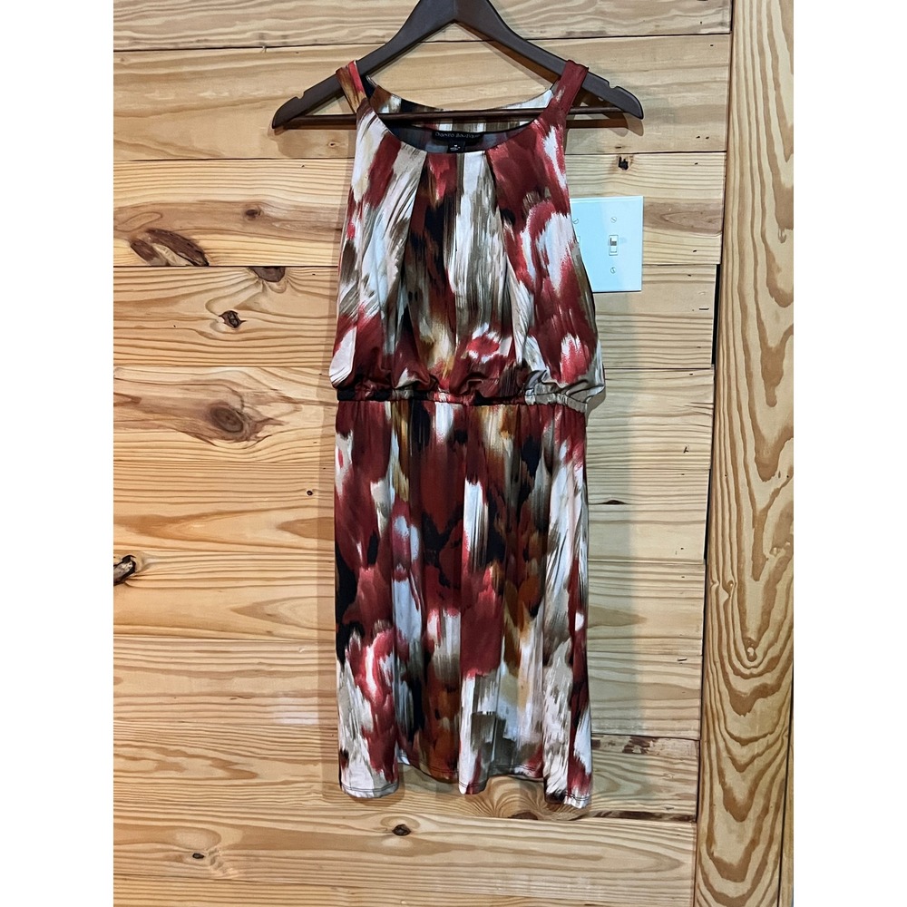 Danillo Boutique Sleeveless Halter Knee Length Party Cocktail Dress Size Medium